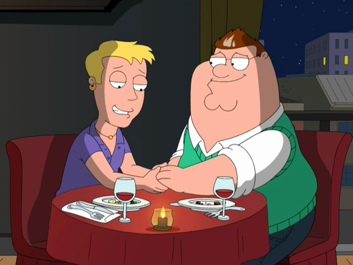 Gay family guy character First time transvestite stories
